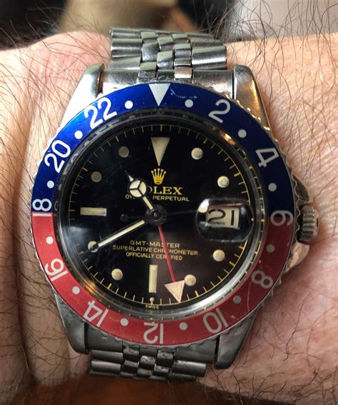 1960s Rolex Gmt Master 